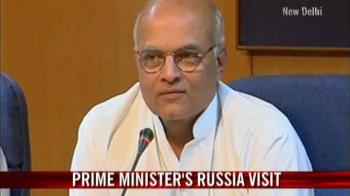 Video : Foreign Secretary on PM's Russia visit
