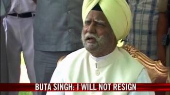 Video : I will not resign: Buta Singh