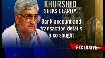 Video : Khurshid seeks more clarity from SFIO in Satyam case