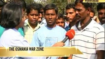Video : How Telangana stir has hit Osmania students