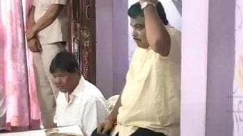 Video : Gadkari does a Rahul before BJP's big meet