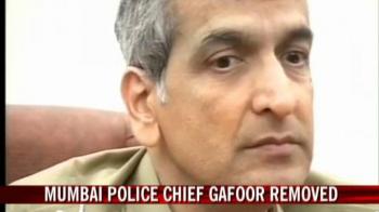 Gafoor removed as Mumbai top cop
