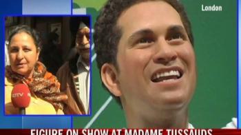 Sachin's wax figure goes on display