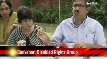 Video : Activists call for mentioning disability clearly in education bill
