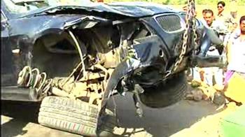 Speeding BMW kills elderly man in Delhi