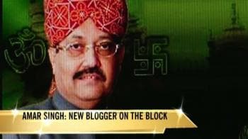 Video : Amar Singh pulls no punches on his blog