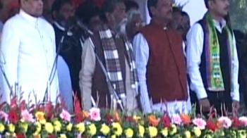 Shibu Soren takes oath as Jharkhand's Chief Minister