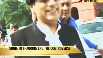 Sonia to Tharoor: No more controversy