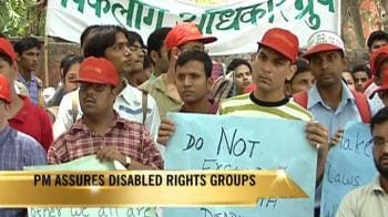 Video : PM assures Disabled Rights Groups