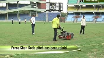 Kotla pitch gets a makeover