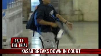 Video : Kasab breaks down