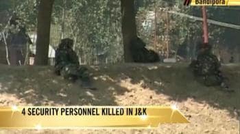 J&K encounters: Major, 3 jawans killed