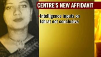 Centre's new stand on Ishrat