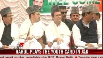 Video : Rahul plays the youth card in J&K