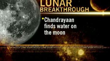 Chandrayaan discovers water on moon