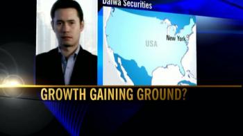 Is growth gaining ground?