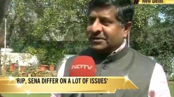 BJP, Sena differ on a lot of issues: Prasad