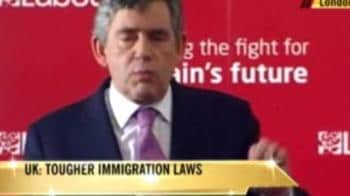 Video : Britain to tighten immigration policy: Brown