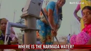 Where is the Narmada water?