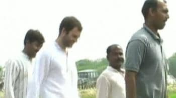 Video : Rahul Gandhi's surprise angers Mayawati