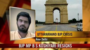 Khanduri's rival Koshiyari quits RS