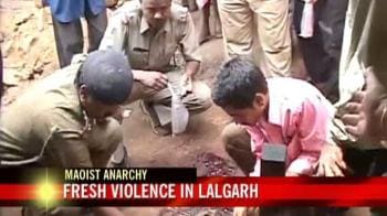 Video : Reporting from inside Lalgarh