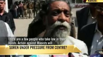 Action against Maoists will continue: Shibu Soren