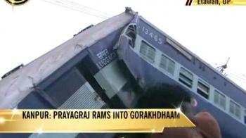 Fog fallout: Trains collide in UP Fog fallout: Trains collide in UP