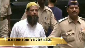 Mumbai twin blasts: All 3 accused get death Mumbai twin blasts: All 3 accused get death