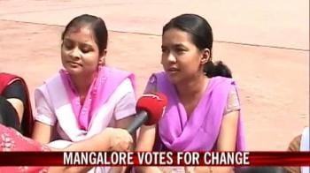 Video : Mangalore votes for change