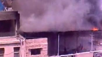 User video of Bangalore fire