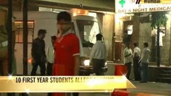 Video : Freshers allege ragging at Mumbai's premier institute