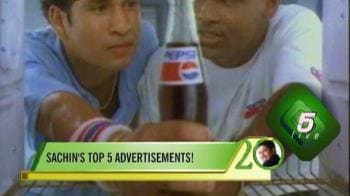 Video : 20 years of Sachin: Top 5 Advertisements