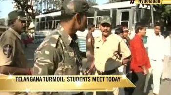 Osmania students' pro-Telangana rally today
