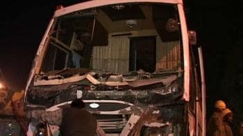 Video : 4 killed in BSF van's accident