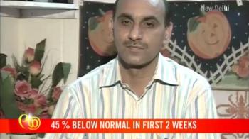 Bad monsoon so far: One-third of India covered