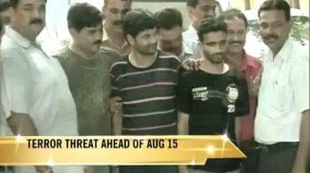 Video : Two Hizbul Mujahideen militants arrested