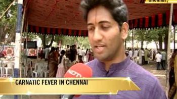 Carnatic fever in Chennai
