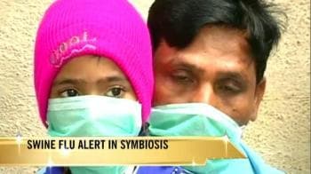 Video : Symbiosis student tests positive for swine flu