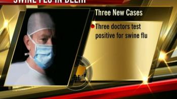 Video : Three Delhi doctors test positive for swine flu