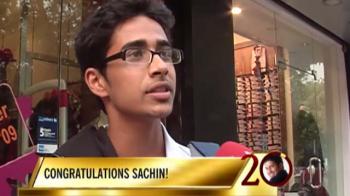 To Sachin on his 20th anniversary