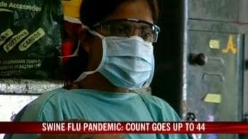 Video : Swine flu pandemic: Count goes up to 44