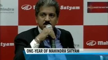 Video : Mahindra Satyam celebrates its first birthday