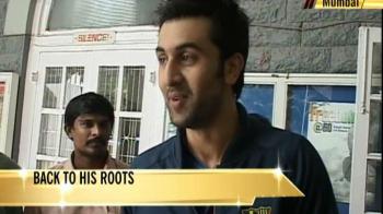 Ranbir goes down memory lane