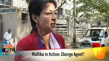 Video : Mallika Sarabhai on her political campaign