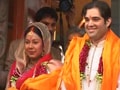 Video : Varun Gandhi-Yamini Roy tie the nuptial knot