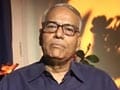 Chidambaram raising irrelevant issues: Yashwant Sinha