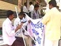 Video : Puttaparthi: Protest against Sai Trust members