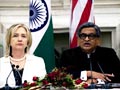 Video : Hillary Clinton, SM Krishna address press
