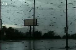Montana tornado rips roof off sports arena Montana tornado rips roof off sports arena